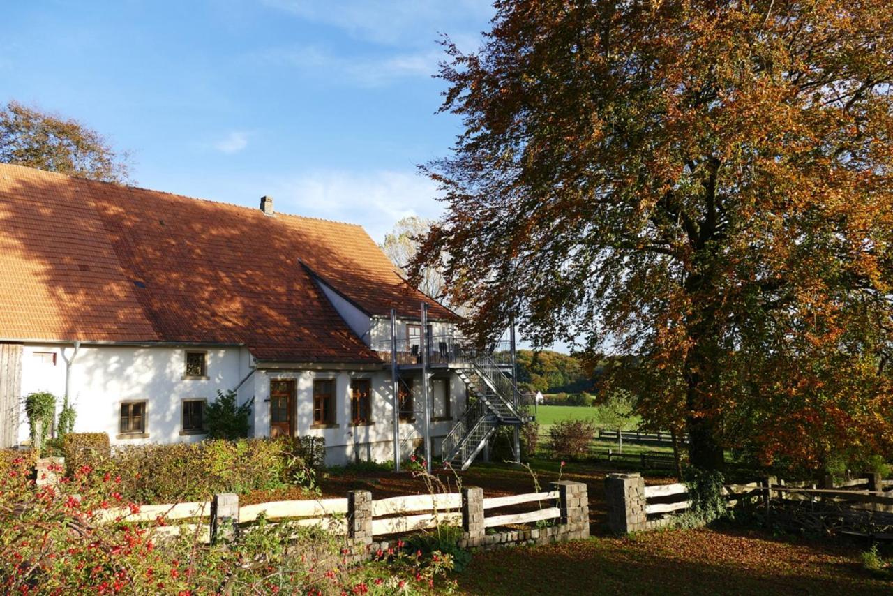 Ferienwohnung An Der Obstwiese Borgholzhausen Bagian luar foto